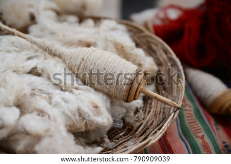 Alpaca Wool Spool, Peru