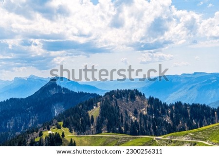 Alpes from hiking in Chamechaude – Parc naturel régional de Chartreuse