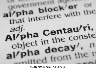 Alpha Centauri