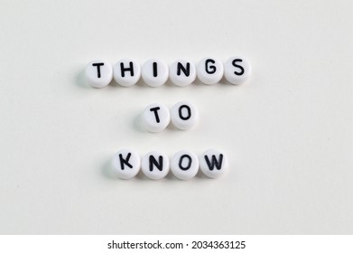 Alphabet Beads With Text THINGS TO KNOW