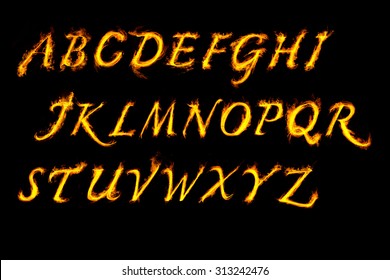 Fire Alphabet Stock Images, Royalty-Free Images & Vectors | Shutterstock