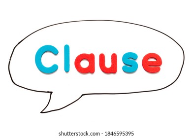 5 letter word with clause