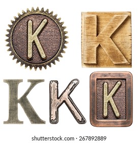 Metal Letter K Images, Stock Photos & Vectors | Shutterstock