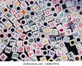 Alphabets Letter Blocks Background Stock Photo 1208073910 | Shutterstock