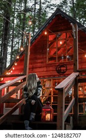 Alpine A-frame Ski Cabin In The Woods