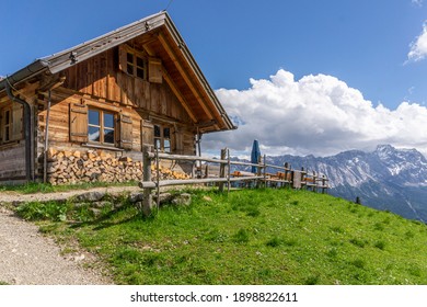 Alpine Chalet In The German Alps - Powered by Shutterstock