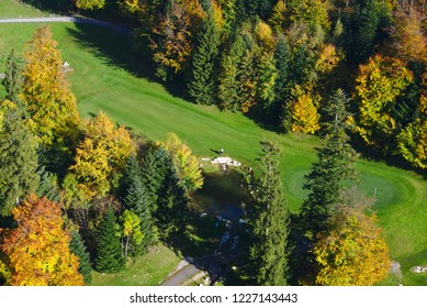 Alpine Golf Course On Bürgenstock