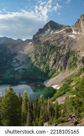 Alpine Lake, Sawtooth Mountains, Idaho.