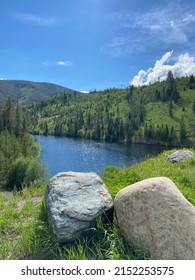 Alpine Lake In Summit County 