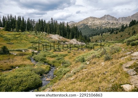 Alpine landscape in the Hunter-Fryingpan Wilderness