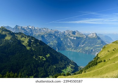 Alpine Majesty: Overlooking Urner See in Switzerland - Shutterstock ID 2394550187