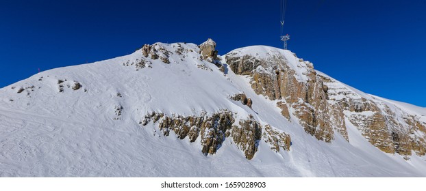 Alpine Skiing In Jackson Hole, Wyoming, USA