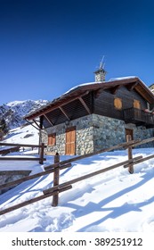 Alpine Snow Cabin