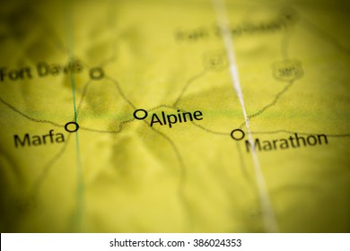 Alpine. Texas. USA