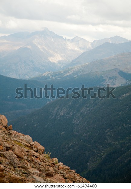 alpine tundra, rocks\
and rocky mountains