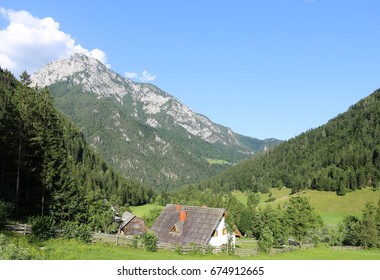 an Alpine valley 
