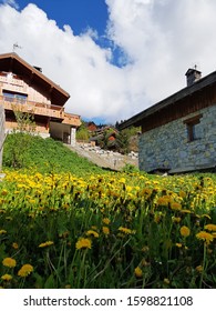 
The Alpine Village Of Méribel, In The French Alps