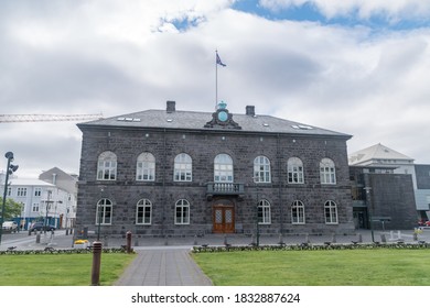 Alpingishusid, Unicameral Parliament Of Iceland In Reykjavik, Iceland.