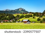 Allgäu Alps, Bavaria, Germany, Europe.
Allgäu Alps are a mountain range in the Northern Limestone Alps.