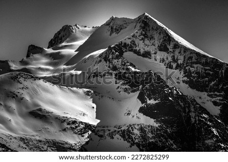 Similar – Foto Bild Alpenglühen Farbfoto