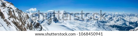 Similar – Image, Stock Photo winter mountains Nature