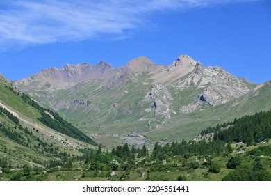 The Alps Near Col Du Lautaret, Hautes Alpes, France