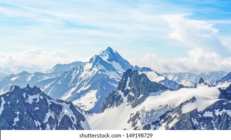The Alps from the Titlis Peak - Shutterstock ID 149198729