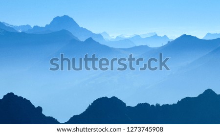 Similar – Image, Stock Photo Last year, in summer, in the Alps …