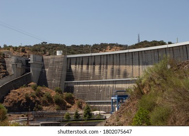 Alqueva Dam In Alentejo Portugal