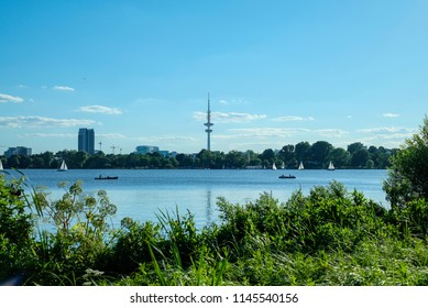 Alster River Hamburg Beauty Stock Photo (Edit Now) 1145540156