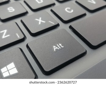 ALT key on computer keyboard