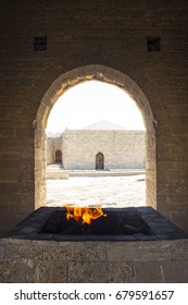 The Altar Of Ateshgah (fire Temple) In Azerbaijan