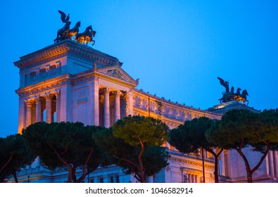 Altare Della Patria, monument to Vittorio Emanuele II, Rome, Italy - Powered by Shutterstock