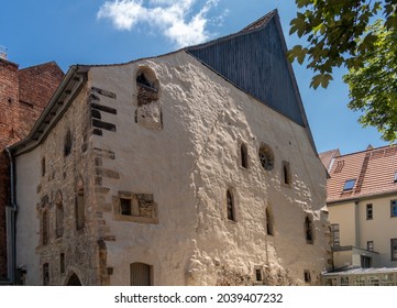 Alte Synagoge (Old Synagogue) one of the best preserved medieval synagogues in Europe, Erfurt, the capital and largest city in Thuringia, central Germany