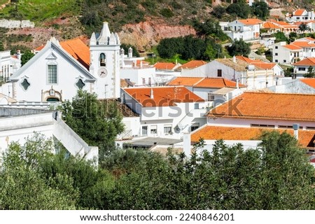 Alte village and Nossa Senhora da Assunçao Church, Algarve, Portugal