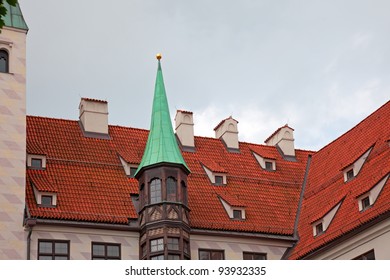 The Alter Hof  In The Center Of Munich Is The Former Imperial Residence Of Louis IV.  Constructed In The 12th Century As A Residence For The Wittlebachs, Early Princes Of Bavaria.