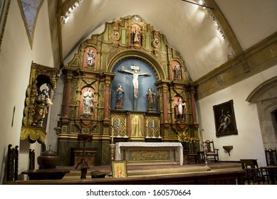 The Alter At The Mission In Carmel, CA.