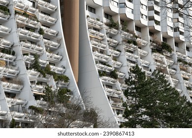 Alterlaa is one of the largest residential complexes in Europe and forms a city within the city of Vienna with a complete infrastructure. Vienna, Austria 