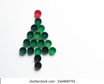 Alternative Christmas Tree Of Bottle Caps