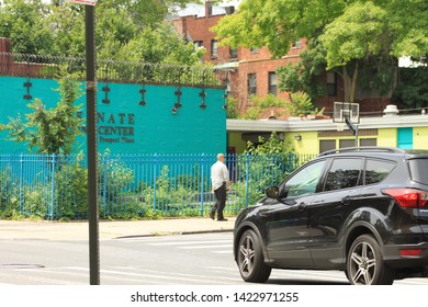 Alternative Learning Center In Crown Heights Brooklyn For Sixth Through Twelfth Grade Students Who Have Been Removed From School On A Long Term Suspension. NY June 13 2019