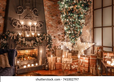 Upside Down Christmas Tree Images Stock Photos Vectors