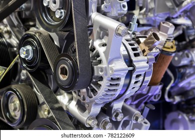 Alternator In Diesel Engine ; Powertrain