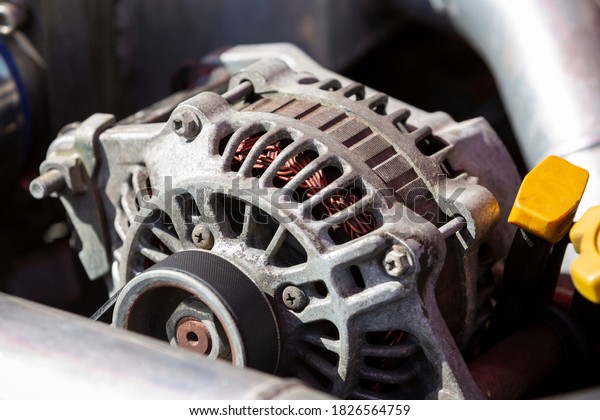 An alternator is an electrical generator that\
converts mechanical energy to electrical energy in the form of\
alternating current.