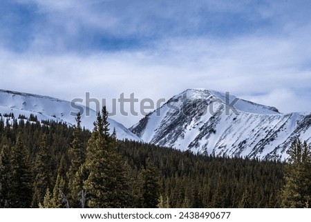 Altitude Snow Peaks 14er Colorado Mountain Quandary Landscape Photography 