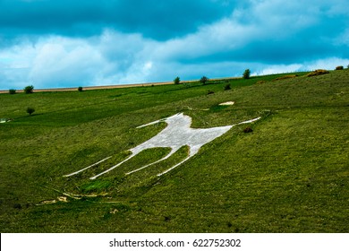 Alton Barnes Ancient White Horse Wiltshire UK