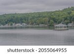 Alton Bay on Lake Winnipesaukee in Wells, York County, New Hampshire