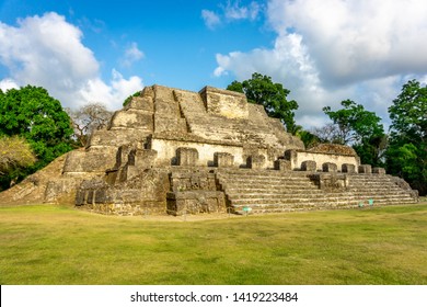 Altun Ha - Temple Of The Sun God In Belize