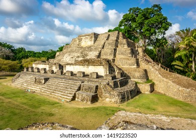 Altun Ha - Temple Of The Sun God In Belize