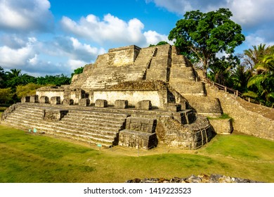 Altun Ha - Temple Of The Sun God In Belize