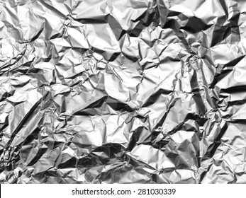 Aluminium Foil Texture Background